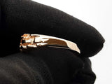 Diamond & 14k Yellow Gold Nugget Band 4.2 Grams Size 9.5 Fw0826pzxdu