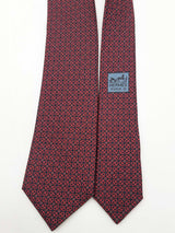 Hermes 100% Silk Tie Eb0825crsa