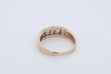 0.6cttw Diamond Ring In 14k Yellow Gold 2.2 Grams Size 5.25 Eb0326lcrdu