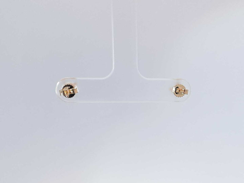 0.74 Cttw Lab Grown Diamond 14k Yellow Gold Stud Earrings .6 Grams Aa0725lcxsa