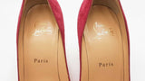 Christian Louboutin Kate Pink Veau Velours Pumps Size 36.5 Eb0725lxzdu