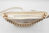 Chanel En Vogue Rope Hobo Bag In White Crumpled Calfskin Fw0525olxzdu