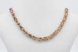 14k Yellow Gold Byzantine Link Chain Necklace 20.5 Grams 18.5 Inch Eb0926lorxsa