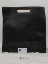 Gucci Embossed Logo Xl Tote Black Aa1026pzxsa
