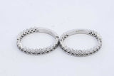 14k White Gold Stacking Diamond Rings 4.5 Grams Size 5.5 Eb0526wrxde
