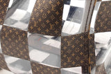 Louis Vuitton Monogram Pvc Chess Keeepall Bandouliere 50 Eb1223wxxzsa