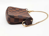 Louis Vuitton Mini Pochette Accessoires Damier Ebene Aa0826ozxsa