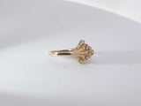 .22 Ctw Diamonds 14k Yellow Gold 4.2 Grams Ring Size 6 Sd0625lersa