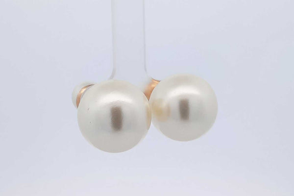Christian Dior Faux Pearl Stud Earrings 8.4 Grams Eb0825lordu
