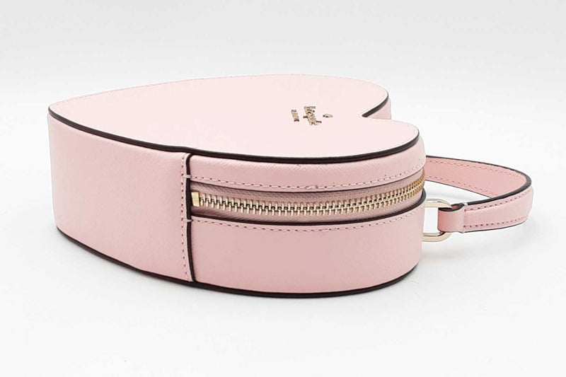 Kate Spade Love Shack Pink Leather Heart Crossbody Bag Eb1224ixdu