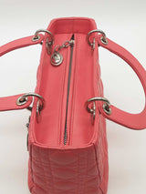 Christian Dior Quilted Cannage Lady Dior Top Handle Bag Eb0826exzde