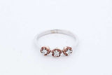 14k Gold Floral Ring With Diamonds 1.8 Grams Size 7 Eb0626loxde