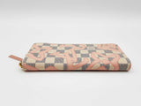 Louis Vuitton Clemence Wallet In Damier Azur Tahitienne Coated Canvas Fw0726lwrdu