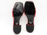 Versace Sandal H.25 Vitello Red Size 40 Aa0926lzxsa