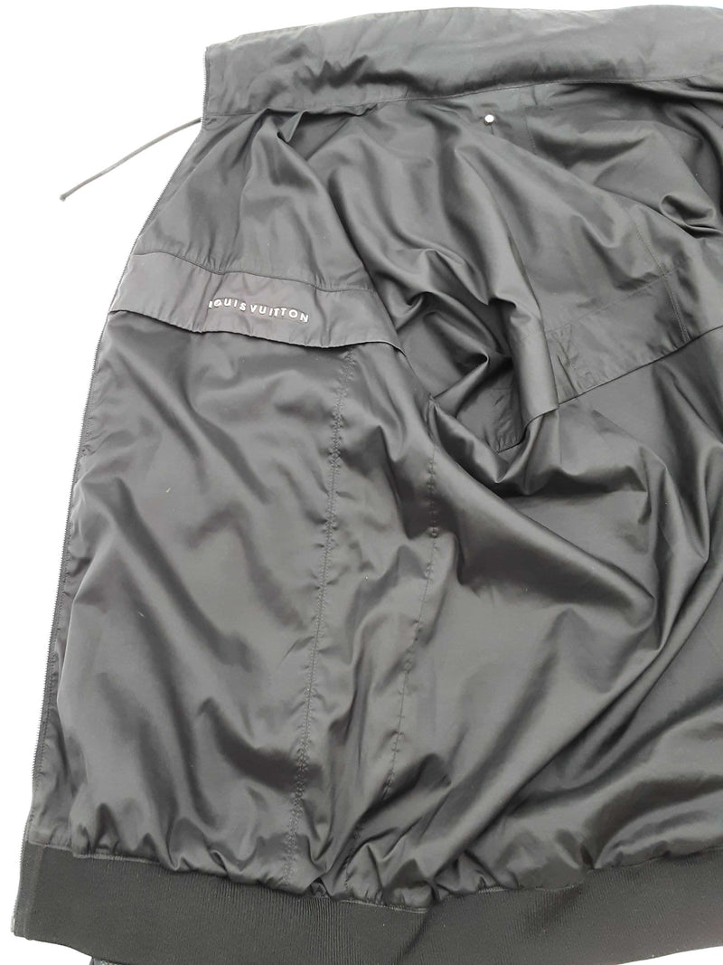 Louis Vuitton Graphite Damier Windbreaker Jacket Size Fr 48 Do0425rcxde