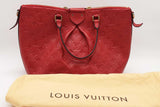 Louis Vuitton Monogram Empriente Leather Mazarine Top Handle Bag Eb1026corde