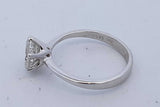 1.25ctw Diamond Ring In 14k White Gold 2.4 Grams Size 6 Eb1026orrxde