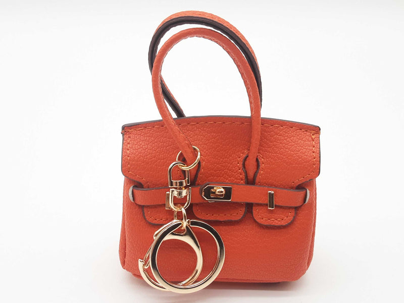 Orange Doggie Bag Holder Mini Bag Charm Do0825cde
