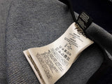 Fendi X Fila Denim Zip Up Trench Coat Size Italian 54 Do0925wxzde
