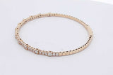 Effy Diamond Bangle Bracelet In 14k Yellow Gold 5.7 Grams Eb0526rxzsa