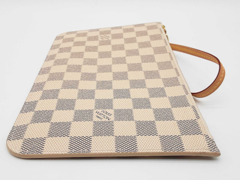 Louis Vuitton Damier Azur Coated Canvas Pochette Do0525wxzde