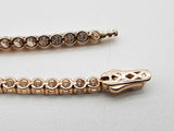 3.55 Cttw Lab Grown Diamonds 14k Gold 6.1g Tennis Bracelet 6.75 In Do0726lwxzde