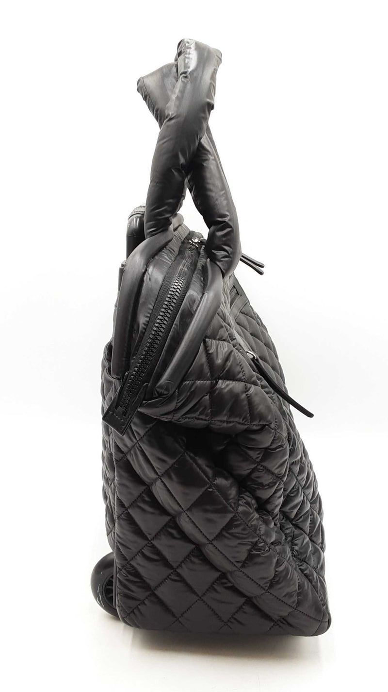 Chanel 2012 Cocoon Diamond Quilted Trolley In Black Sd0925ezxdu