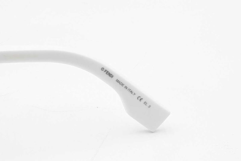 Fendi Ff Logo White Sunglasses Eb1024rxdu