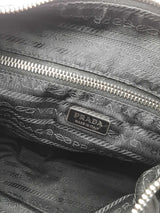 Prada Tessuto Black Nylon Shoulder Bag Eb0826lcrdu
