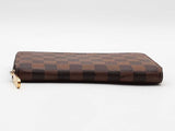 Louis Vuitton Zippy Damier Brown Wallet Aa0726wrzsa