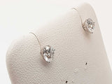 1.01 Cttw Lab Grown Diamonds 14k Wg 1.0g Screw Back Stud Earrings Do0326orxde
