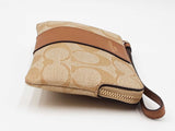 Coach Signature Canvas Corner Zip Wristlet Sd0826ozdu