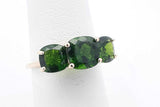 Green Gemstone Ring In 10k Yellow Gold 2.2 Grams Size 7 Eb0726lxzsa