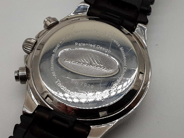 Technomarine Technomillennium Chronograph Diamond Bezel Quartz Watch Do0825prxde