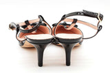 Kate Spade Pomona Black & White Polka Dot Patent Leather Heels Size 7m Eb726orde