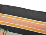 Hermes Carre 90 Cuir Du Desert Gray Red Black Silk Scarf Do0826orxde
