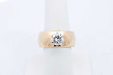 Approx. 1.2ctw Diamond Ring In 14k Yellow Gold 11.2 Grams Size 12 Eb1024lsxzdu