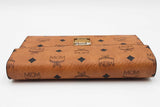 Mcm Visetos Cognac Wallet With Chain Eb1225lrxdu