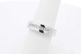 0.36cttw Princess Cut Diamond Band Ring 14k White Gold 4.8g Size 6.5 Eb1225oxzsa