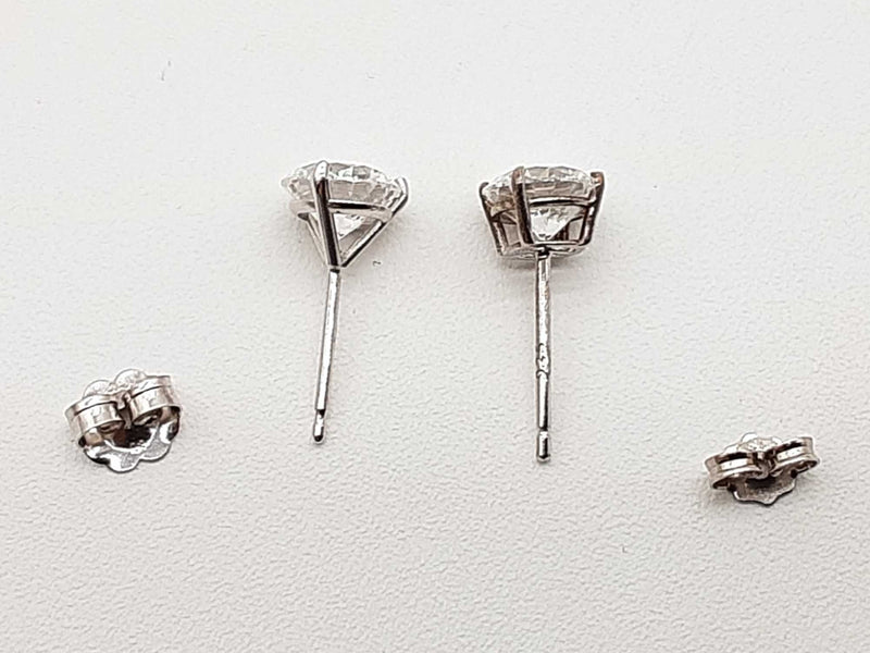 2.3 Cttw Lab Grown Diamonds 14k White Gold 1.0g Stud Earrings Do1224pxzde