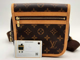 Louis Vuitton Monogram Bosphore Bum Bag Brown Aa0425eicsa