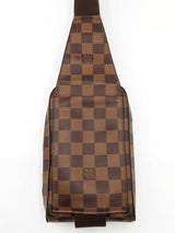 Louis Vuitton Geronimos Sling Bag In Damier Ebene Coated Canvas Fw0826wrxdu