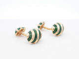 Tiffany & Co. Schlumberger Olive Cuff Links In 18k Gold 15.2 Gram Fw008826llxzdu