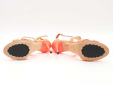 Jimmy Choo Neon Patent Lottie Heels Orange Size 36.5 Aa0826rzsa