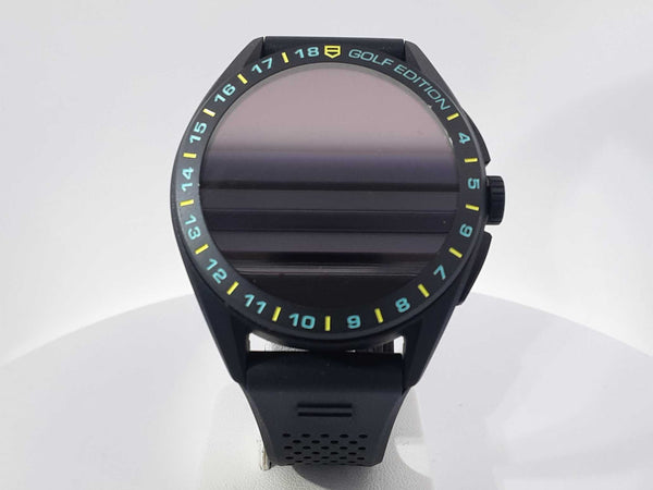 Tag Heuer Connected Calibre E4 Golf Smart Watch 45mm Aa0725ezxsa