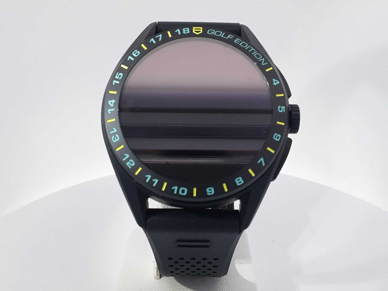 Tag Heuer Connected Calibre E4 Golf Smart Watch 45mm Aa0725ezxsa