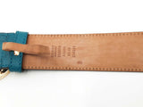 Gucci Guccissima Turquoise Gg Blue Size 32 Aa0826lzxsa