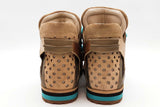 Dolce & Gabbana High Top Mix & Match Leather Sneakers Size 10 Eb0725lcrde