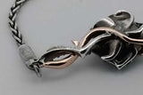 Enchanted Disney Villians Maleficent Black Diamond Bolo Bracelet Eb0626lorsa