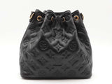Louis Vuitton Coussin Bucket Bag In Black Monogram Empreinte Leather Fw0726przdu